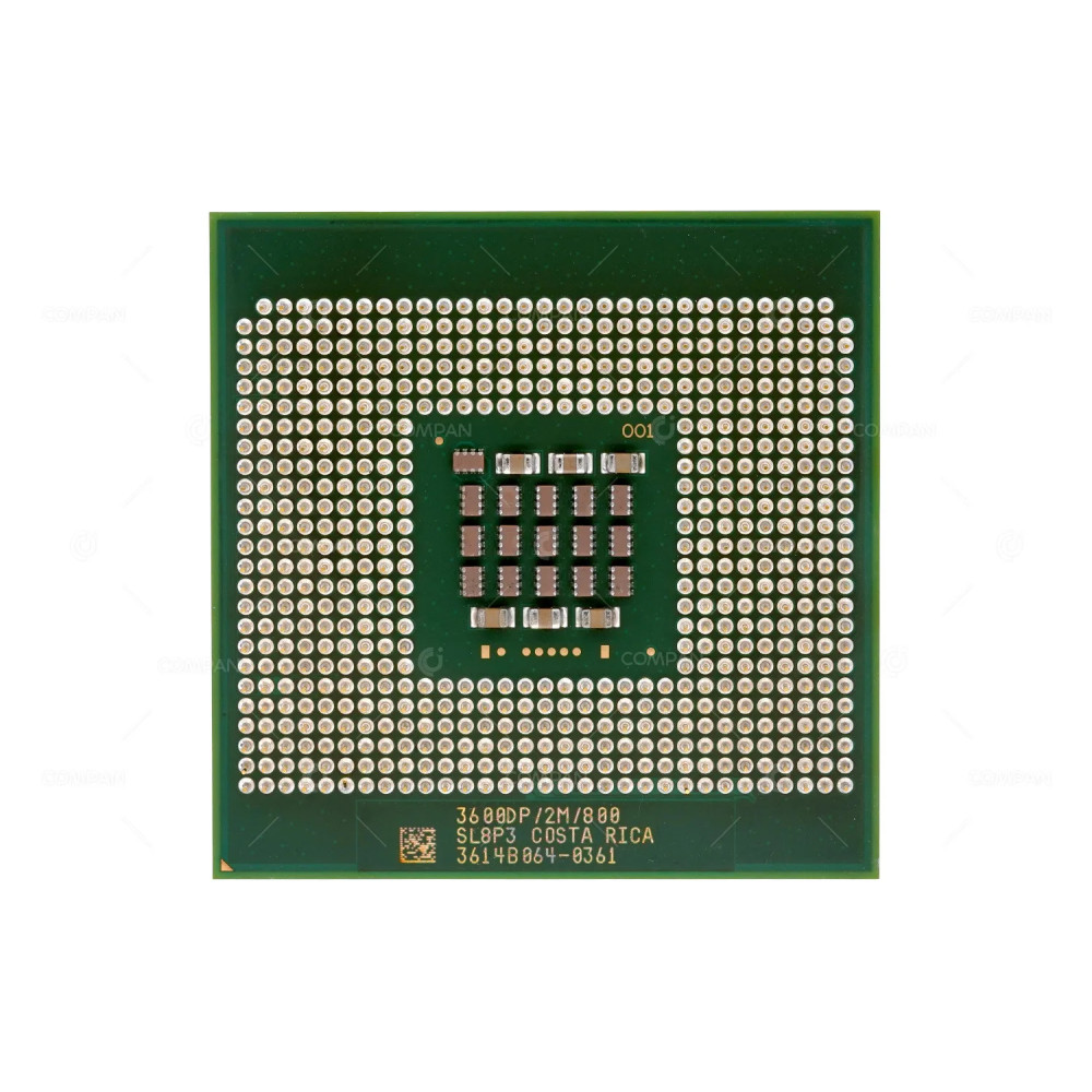 SL8P3  INTEL XEON 3.60GHZ 1-CORE 2MB L2 CACHE 110W PGA604